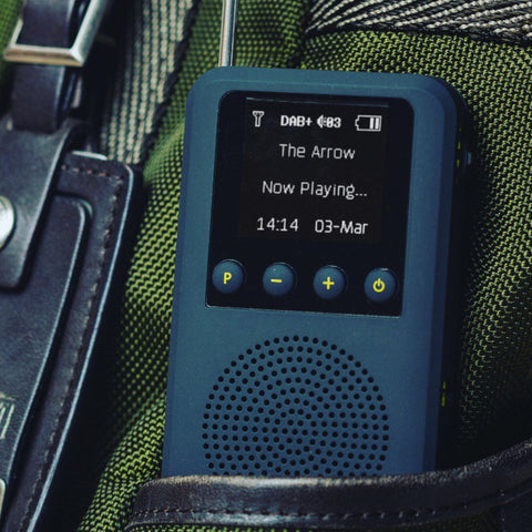 Betacom Pocket DAB, Portable Digital Radio, Built-in Speaker, Rechargeable